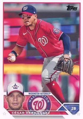 2023 Topps #244 Cesar Hernandez