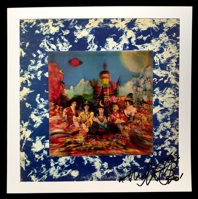 SIGNIERTES CHARLIE WATT THE ROLLING STONES FOTO SELTEN KEITH RICHARDS MICK JAGGER