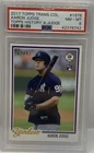 2017 Topps Transcendent History #1978 Aaron Judge Yankees RC Rookie #/87 PSA 8