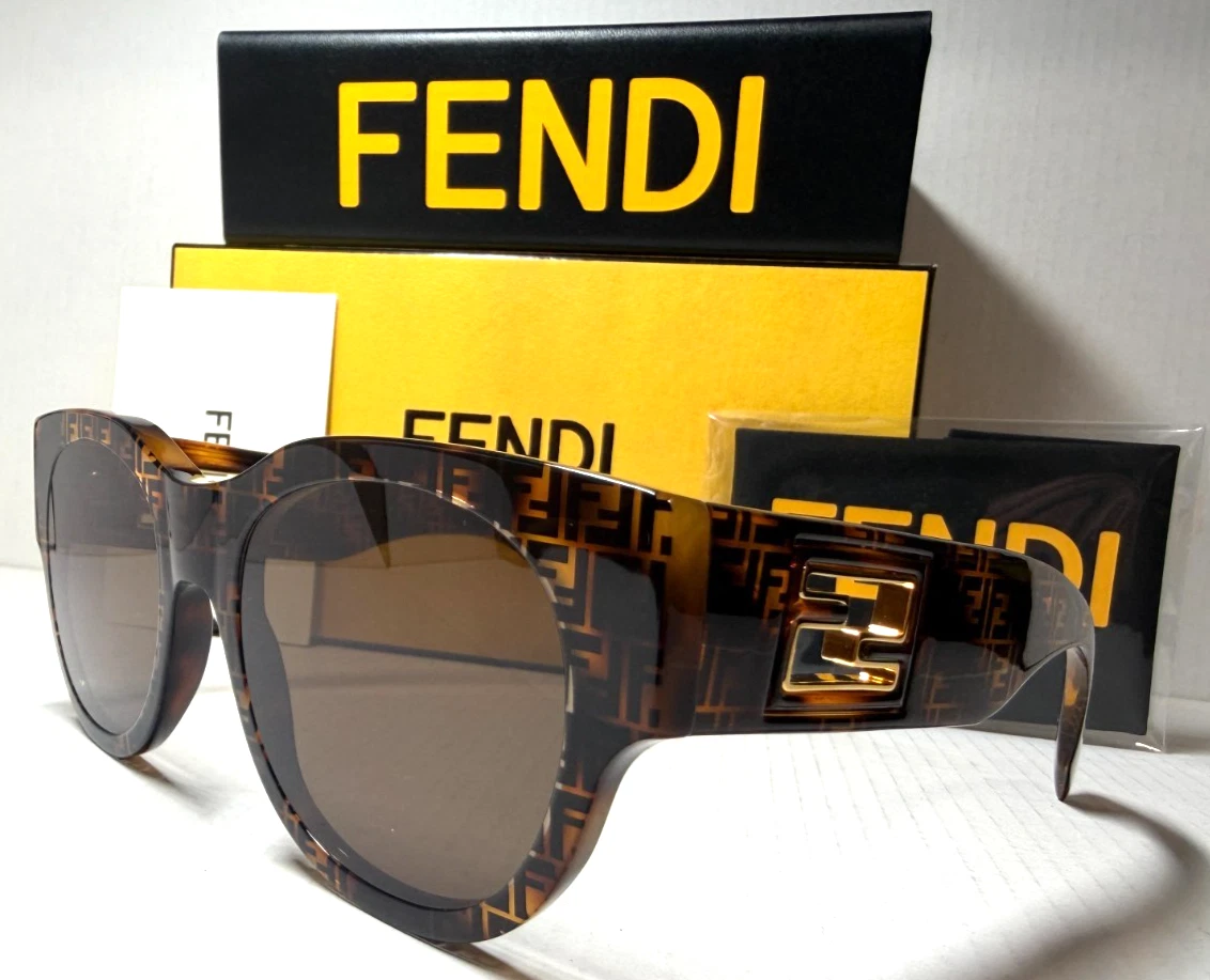 ?️ New Fendi FE40080U 12C Sunglasses -Ruthenium Frame, Smoke Mirror Lenses Las mejores ofertas en Gafas de sol de hombre Fendi | eBay main image 4