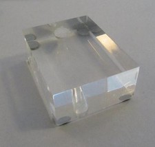 Acrylic Pen Stand Modern Clear Plastic