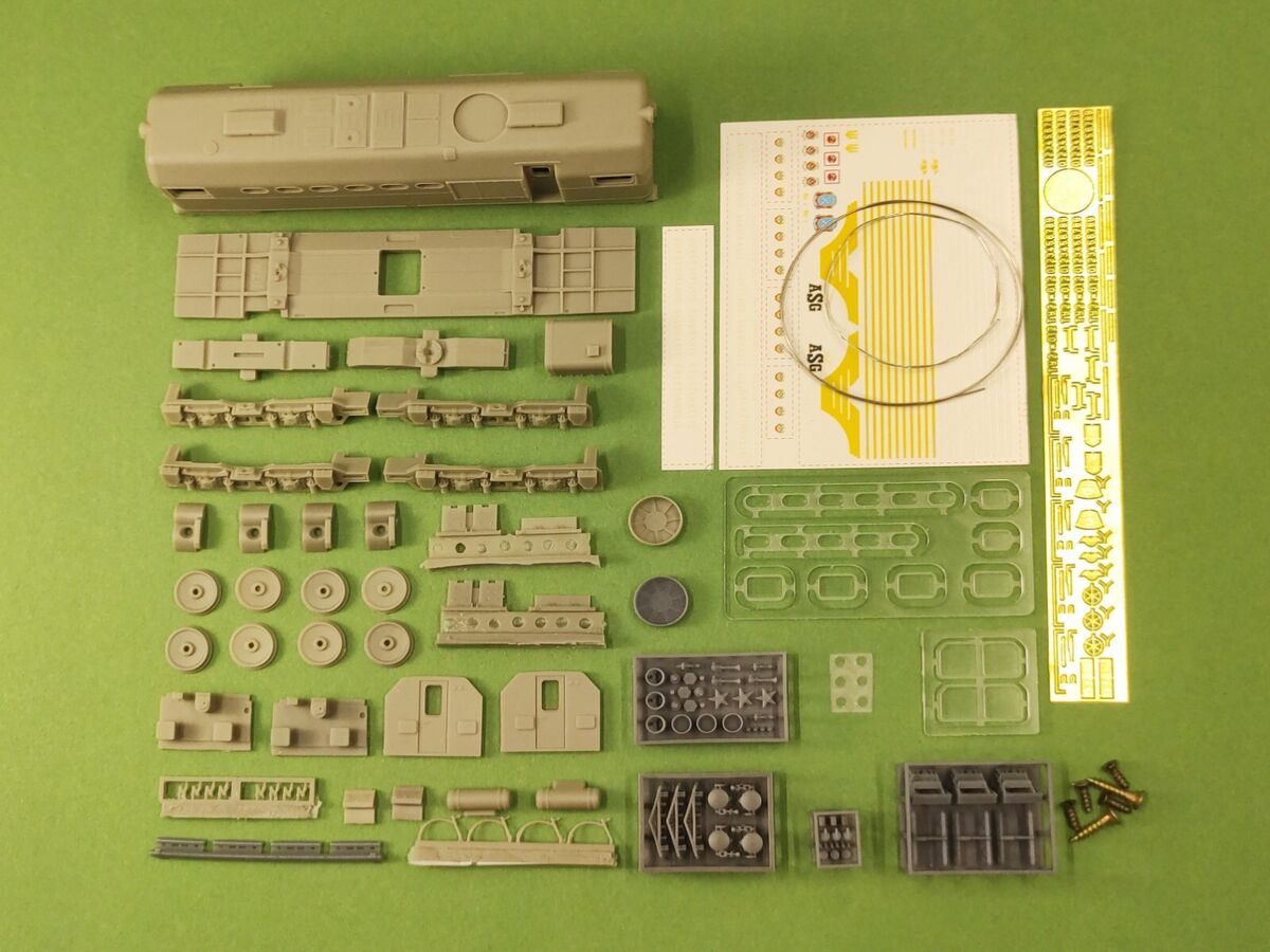 H0e scale Diesel locomotive TU2 1/87 Kit for assembly | eBay H0e scale Diesel locomotive TU2 1/87 Kit for assembly | eBay