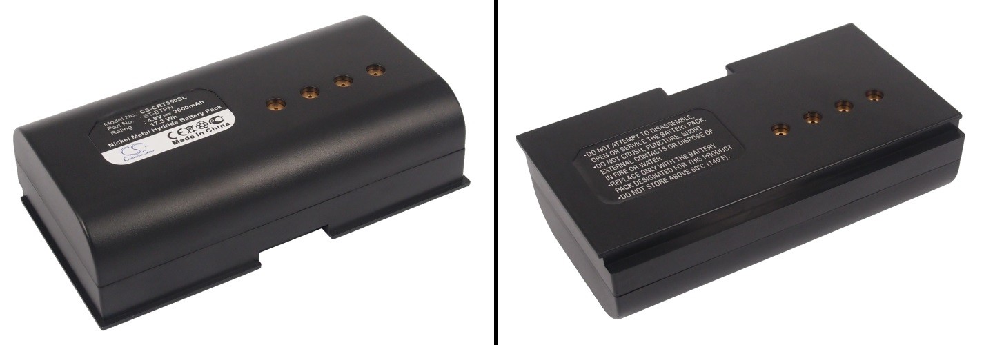 Batterie ST-BTPN 4.8V haute capacité 3600mAh pour Crestron STX-1700C longue durée