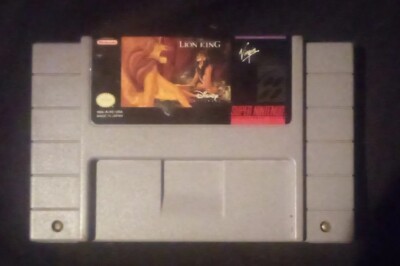 The Lion King (Super Nintendo Entertainment System, 1994) SNES Disney Video Game