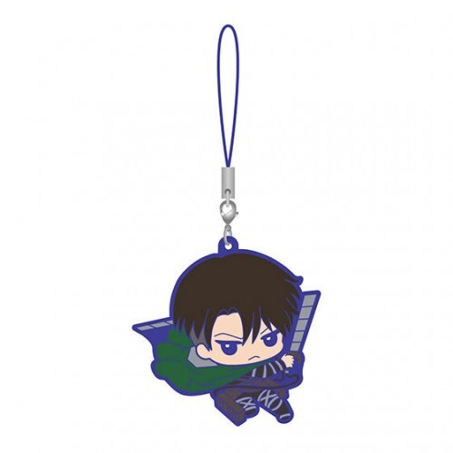 Attack on Titan The Final Season Capsule Rubber Mascot 2 - Levi Ackerman - Picture 1 of 1