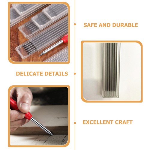 18Pcs Tracer Pencil Refills Carpenter Pencil Refills Replacement Pencil Refills - 第 9/12 張圖片
