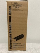 The Pampered Chef Valtrompia Bread Tube-Heart Stainless Steel   #1560 New