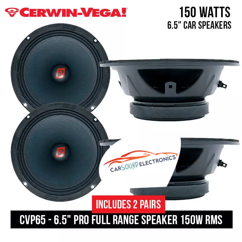 4 x Cerwin Vega CVP65 6.5