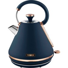Tower T10044MNB Cavaletto Blue Kettle Limescale Filter 3000 Watt