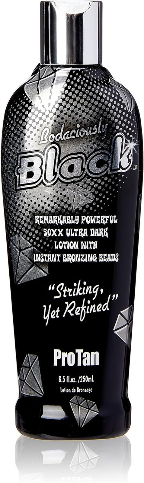 Pro Tan Black Bodaciously Remarkably Powerful 50XX Ultra Dark Sunbed Lotion 250