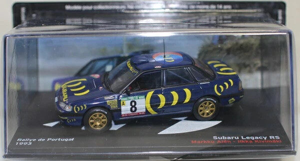【セール】 Rally 1/43 Car 1993 RS Legacy Subaru Collection ミニカー