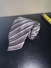 Bergamo New York Mens Formal Necktie 58.5"Lx3.9"W Multicolor Neck Tie