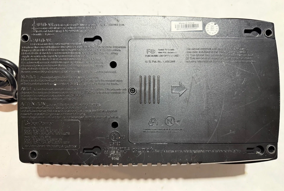 CyberPower AVRG900U AVR UPS System, 900VA/480W, Black - NO BATTERY - Image 3 of 4