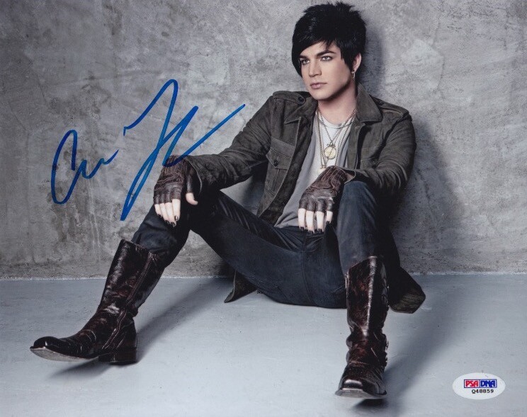 Adam Lambert signed 8x10 photo in-person PSA/DNA | eBay