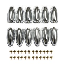12Pcs Snare Drum Lugs 1.5'' Hole Spacing Thread Diameter 7/32''