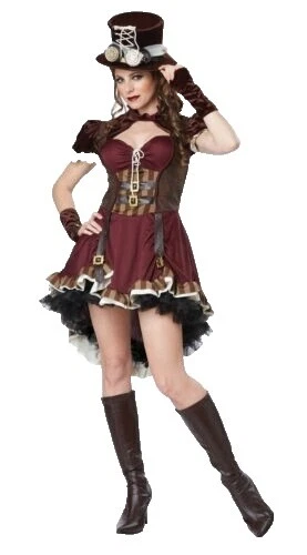 Trajes de poliéster California Costume Collections Steampunk para Mujeres