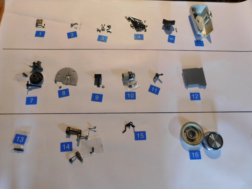 E5 Sears Kenmore 158 17741 Sewing Machine PARTS - Image 2 of 4