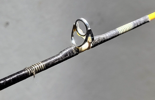 Shakespeare Wonderglas Spinning Rod, 73", 6-10lb, 2 Piece, 5 Guides, VG Cond - Picture 10 of 16