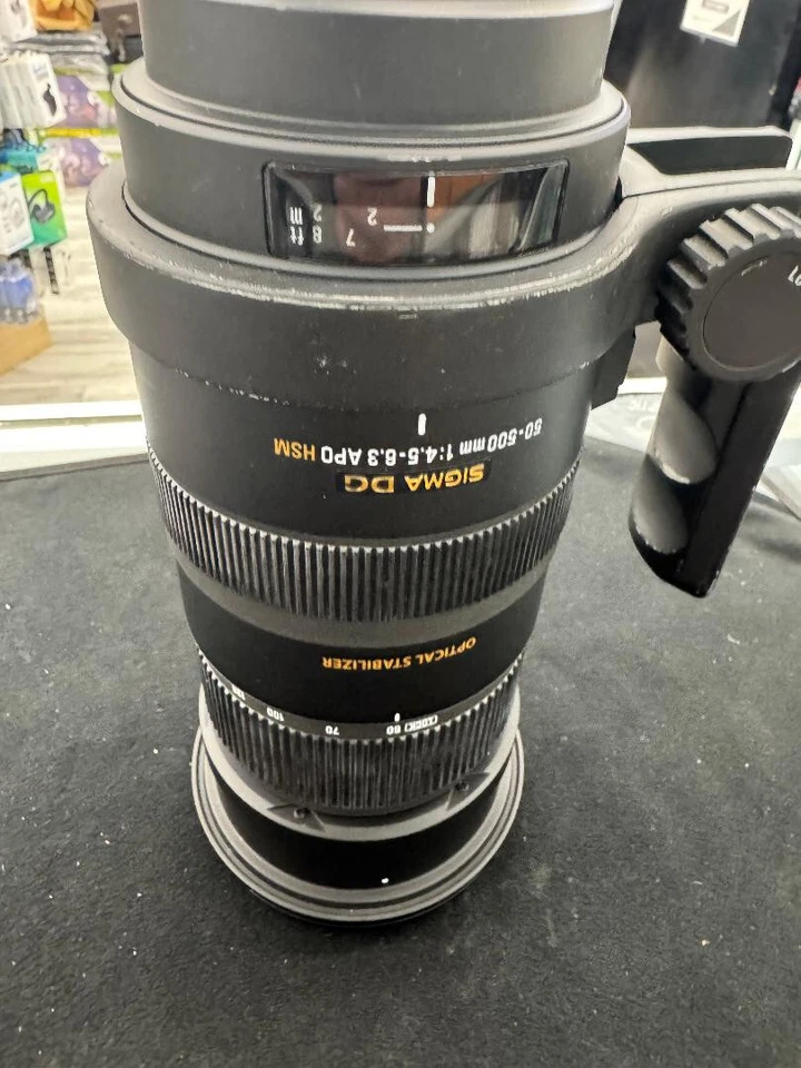 Lente SIGMA APO 50-500 mm F/4-6,3 EX DG para MONTAJE SIGMA PARA CÁMARAS SIGMA Foto 4 de 4