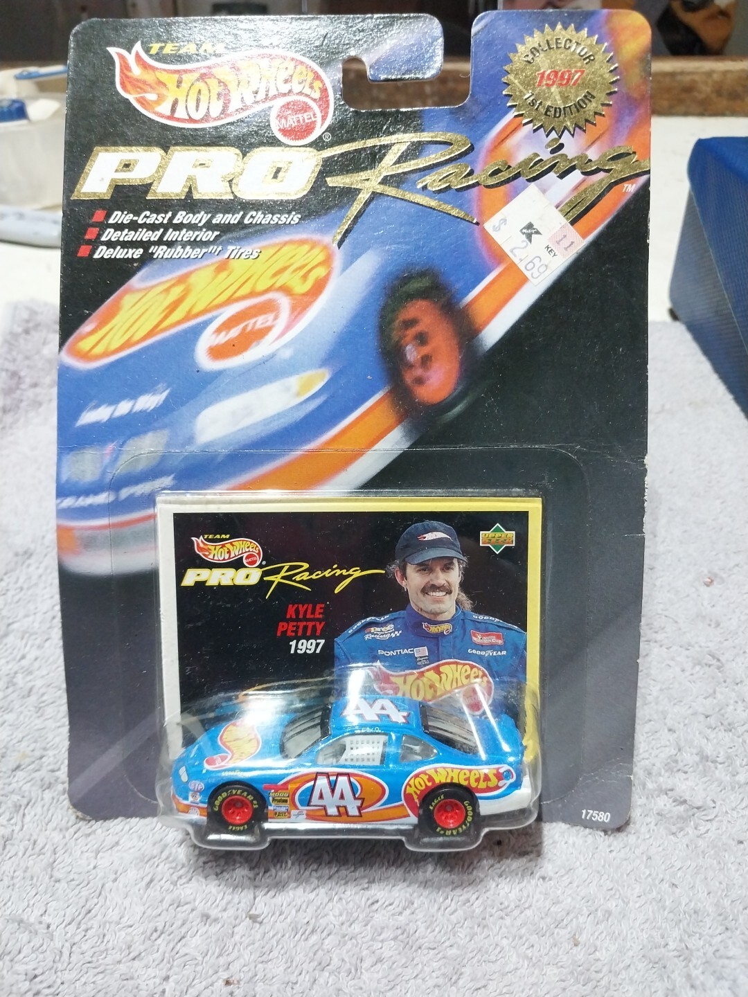 ~1998~ Hot Wheels Pro Racing Test Track Series KYLE PETTY No.44 NASCAR ...