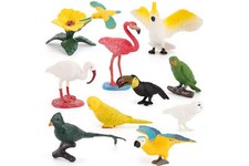 10 Plastic Bird Models - MONTESSORI BIOLOGY MATERIALS