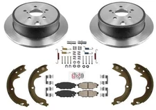Rr High Performance Carbon Disc Brake Rotors Disc Brake Pads For Forester 09-13