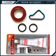 ECCPP Timing Cover Gasket Set For 02-12 Dodge Jeep Mitsubishi 3.7 4.7 SOHC VIN K