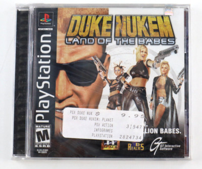 Duke Nukem: Land of the Babes 2000 Sony PlayStation 1 PS1 New Sealed