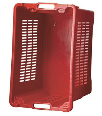 Cesta Forata Professionale 50x40x30 Cm HDPE - Lavabile In Lavastoviglie, Portata 50kg, Ideale Per Ristorazione E Uso Domestico