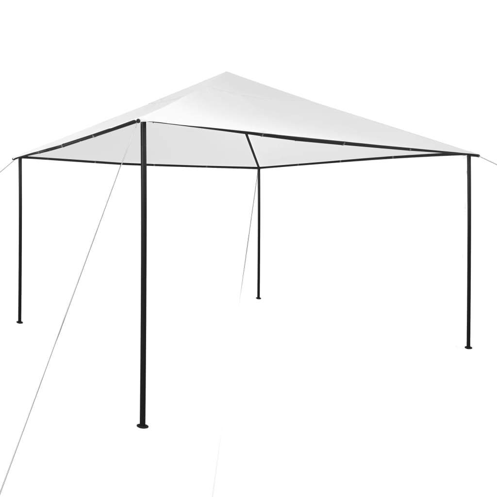 vidaXL Gazebo 4x4x3 m White 180 g/m虏