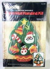 Bucilla Christmas Tree Latch Wall Hanging Kit