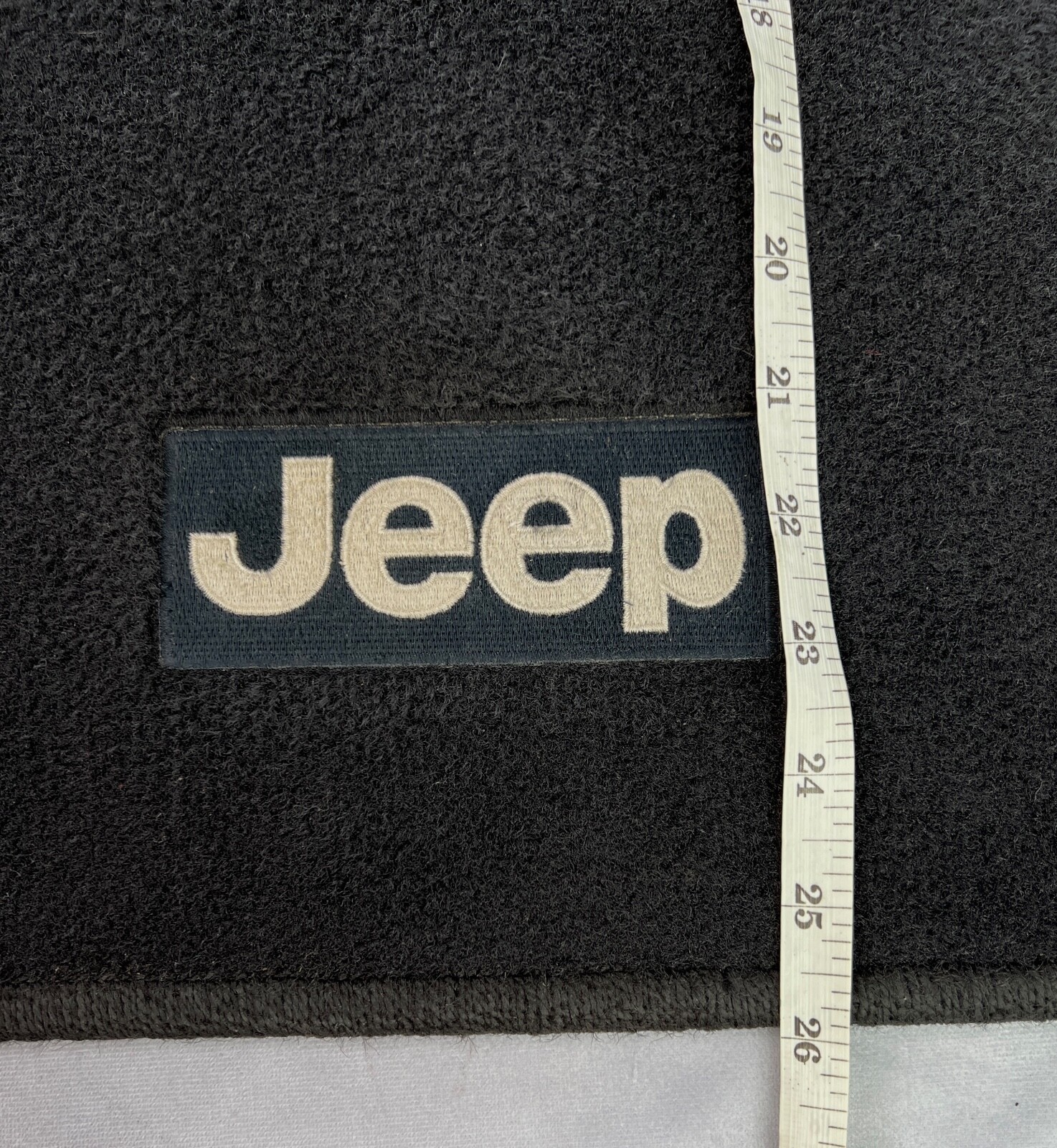 Vintage JEEP Original Equipment Carpeted Floor Mat ORIGINAL Jeep Floor