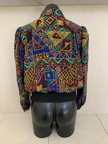 TRES BEAU Womens Vintage NWT Long Sleeve Shirt Blouse Size 12 Made in Australia - Picture 5 of 9