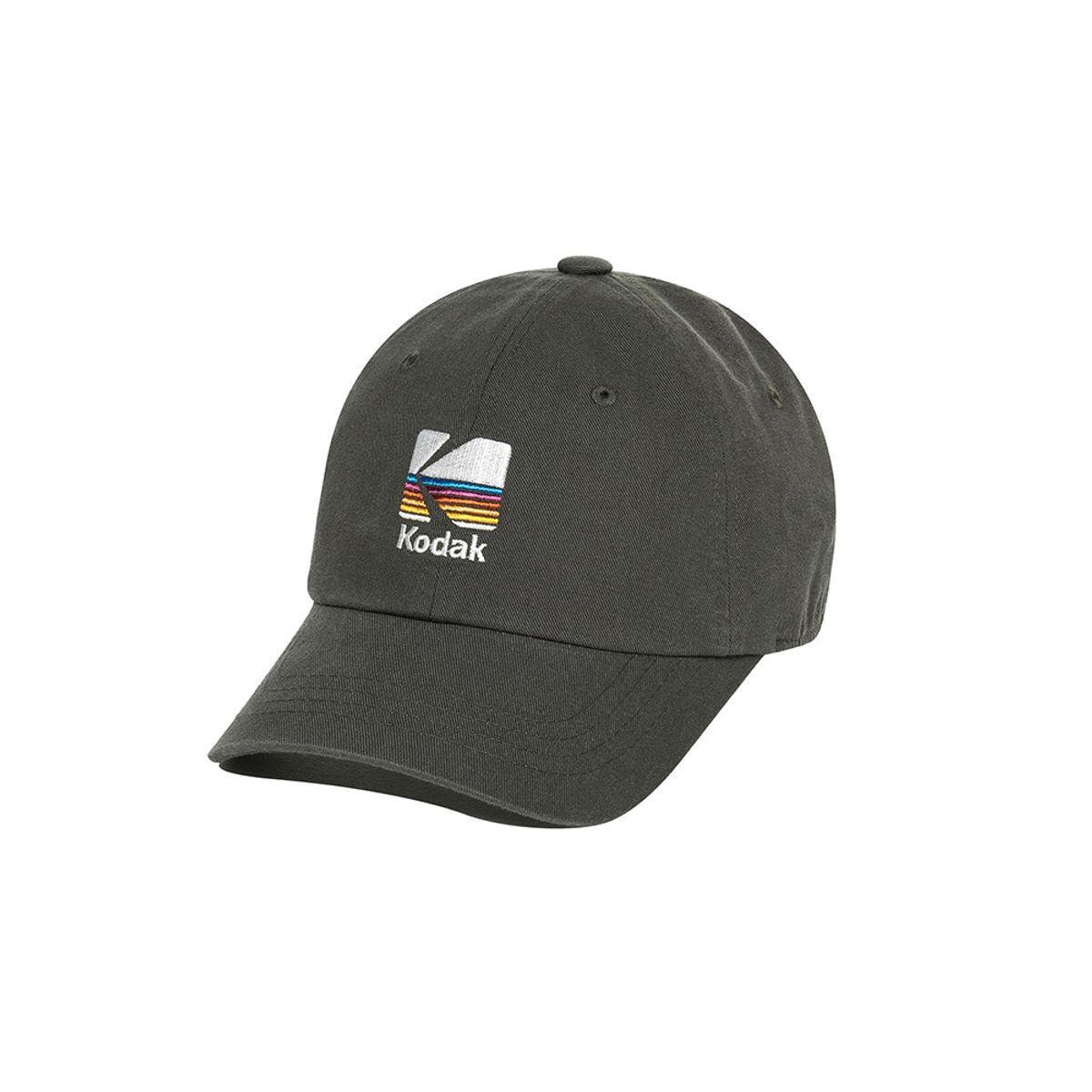 ◆KODAK◆ Rainbow embroidery ball cap BEIGE K4343LCP63BEI Genuine Kodak Rainbow Embroidery Ball Cap Charcoal | eBay