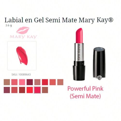 MARY KAY Gel Semi Shine Lipstick Red Smolder~DISCONTINUED~NEW IN BOX~ - Picture 7 of 8