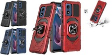 Tempered Glass / Robotic Stand Cover Case For Motorola Moto G Play 2024 XT2413V