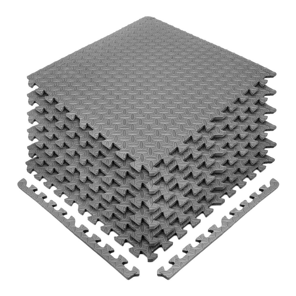48X Unterlegmatte Poolmatte Bodenschutz Matten Fitness Sport Puzzlematte 60x60cm