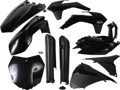 Acerbis Full Plastik Set Black2314330001