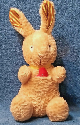 Bunny Rabbit w removable heart Plush REALLY WOOLY DAYSPRING 1 JOHN 4:16