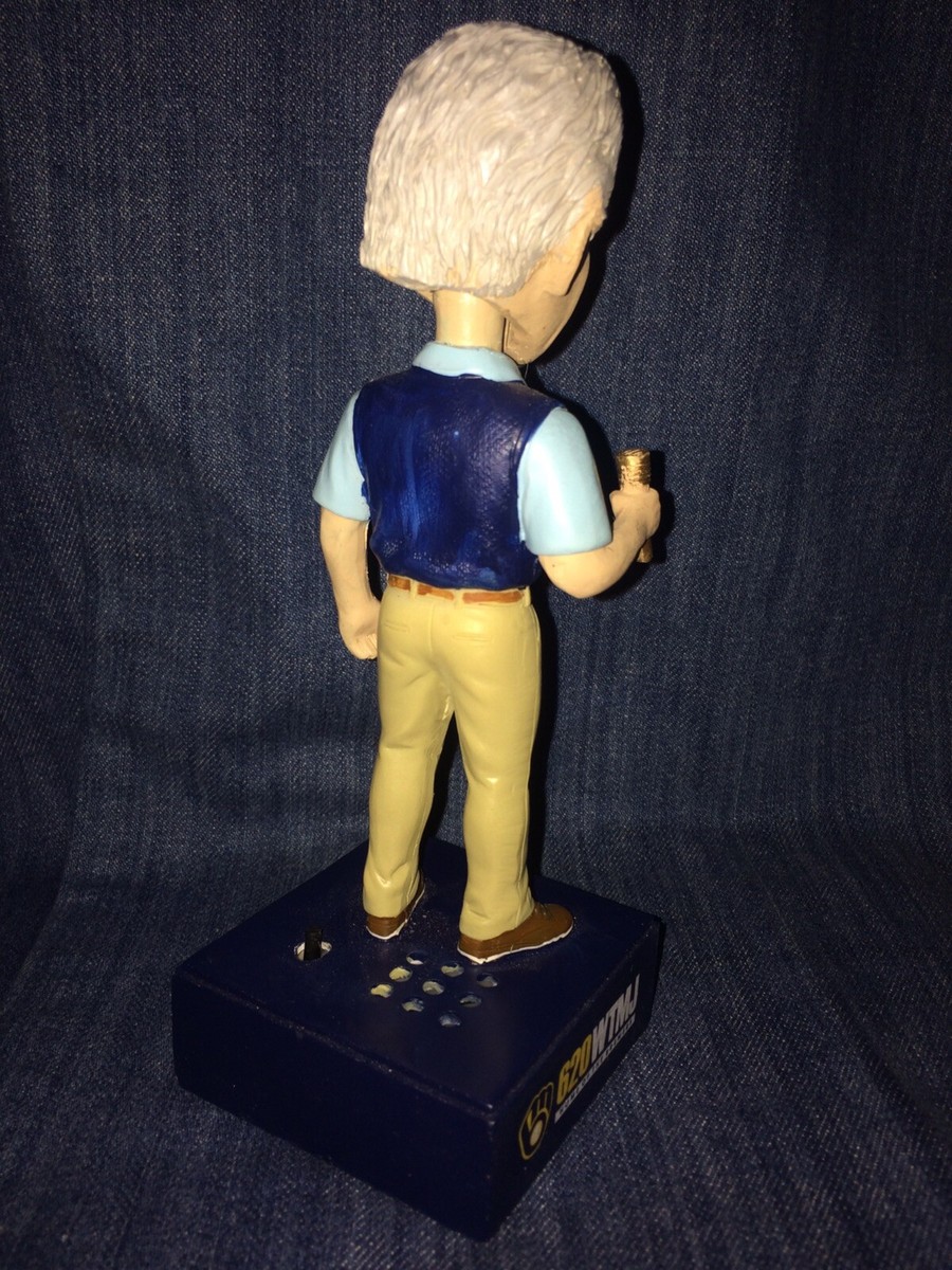 ボブ・ユッカー／ボブルヘッド人形 (2021／ミルウォーキー・ブルワーズ) Milwaukee Brewers Bob Uecker 50th Season Talking Bobblehead