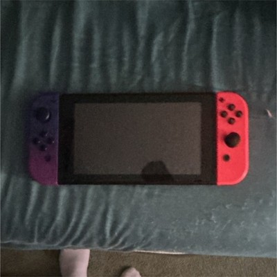 Nintendo Switch w/ Joy-Con Controllers Red/Purple/White USB-C