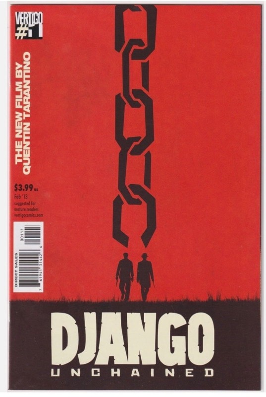 (2012) DJANGO UNCHAINED #1 1st PRINT!