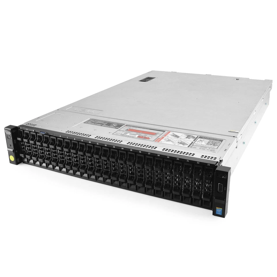Servidor Dell PowerEdge R730xd 2,60 GHz 24 núcleos 288 GB RAM 24x 600 GB 15 K alojamiento VM Foto 2 de 4