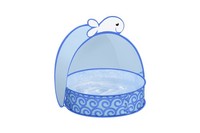 Bestway Pop-Up N' Splash Planschbecken Mit Sonnenschutzdach 78 X 68 X 60 Cm