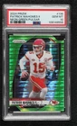 2024 Panini Prizm Neon Green Pulsar Prizm Patrick Mahomes II #138 PSA 10 GEM MT