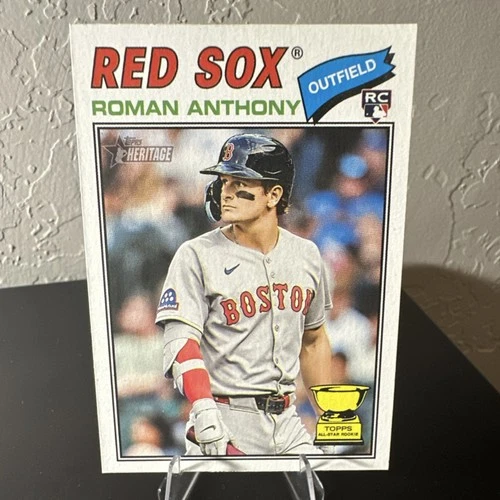 2026 Topps Heritage #86 RC Roman Anthony Boston Red Sox ROOKIE CARD