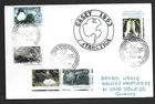 Australia Antarctic AAT 1992 Wildlife series I set of 5 on plain FDC to Germany