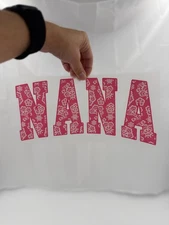 Nana Dtf Print 11 in x 5.5 in