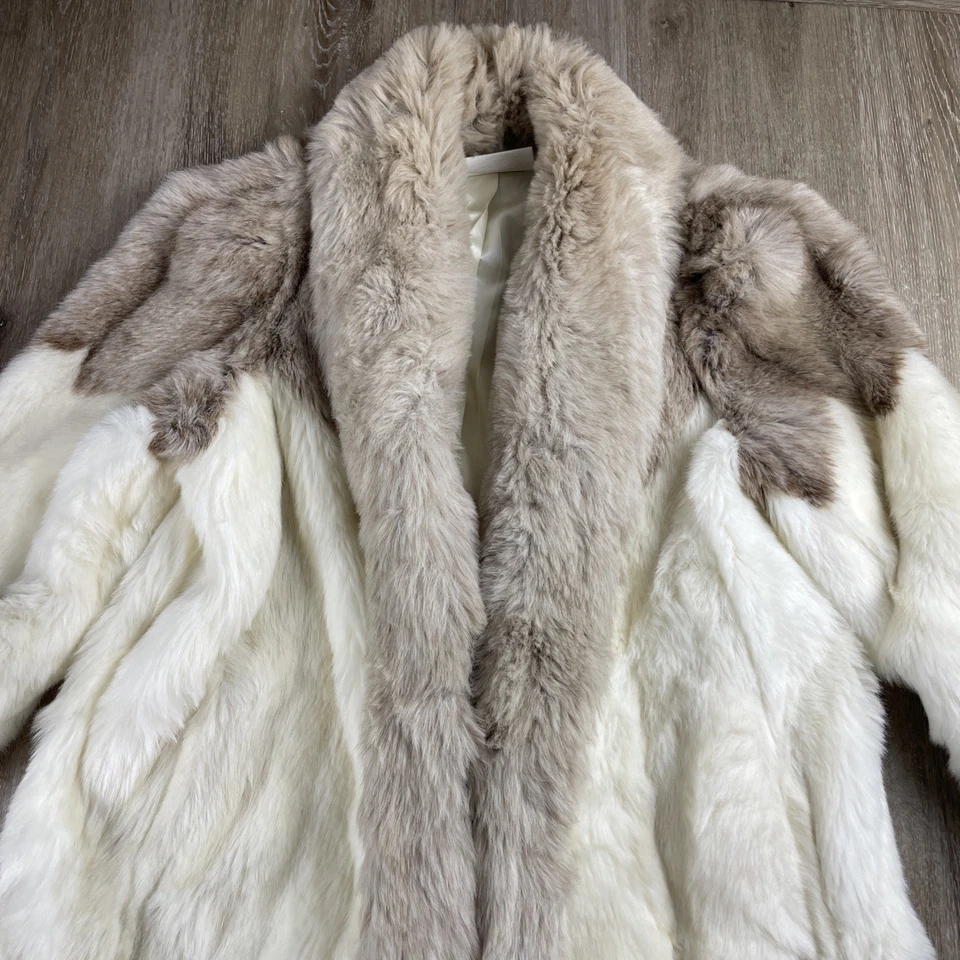 Gorgeous Vintage Faux Mink Fur Saxton Hall 1970’s Long Coat USA Made Women’s L - Image 2 of 4