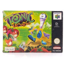 ebay® Auktion 198321125435 | Nintendo 64 Spiel: Tonic Trouble - N64 OVP CIB (PAL EUR) Ubi Soft Thumbnail of ebay® auction 198321125435 | Nintendo 64 Spiel: Tonic Trouble - N64 OVP CIB (PAL EUR) Ubi Soft